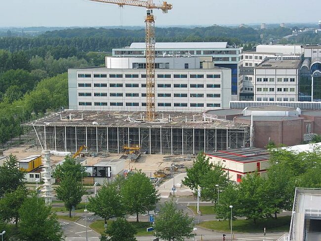 Hijmans van den Berghgebouw construction