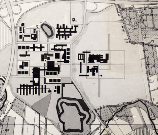 Urban plan De Uithof 1969
