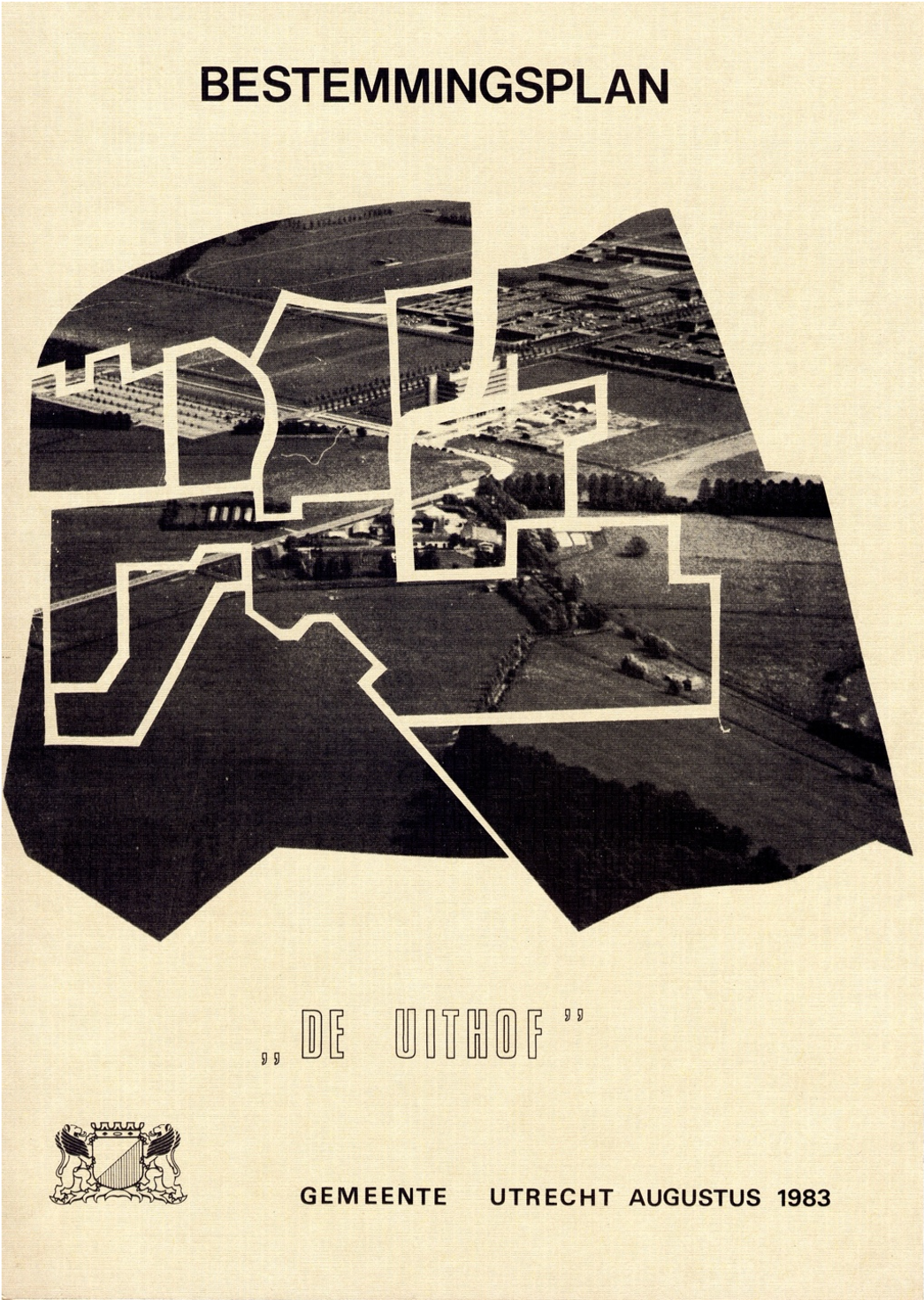 Cover Bestemmingsplan De Uithof 1983