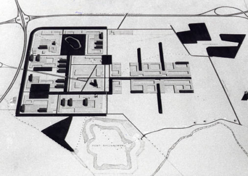 Urban plan De Uithof 1961